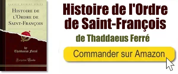 livre histoire de lordre de saint francois