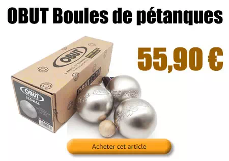 obut boules de petanque